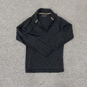Men’s smartwool 1/4 zip size S